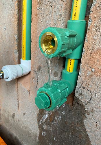 IFAN Plus Products Is Applied To The Indoor Water Supply Piping System Of The...
