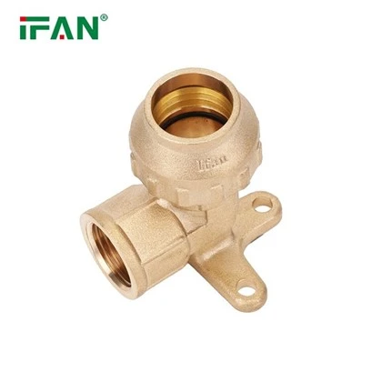 Brass PE Seated Elbow