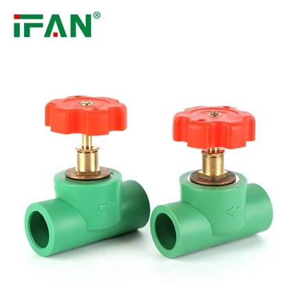 PPR Stop Valves Green