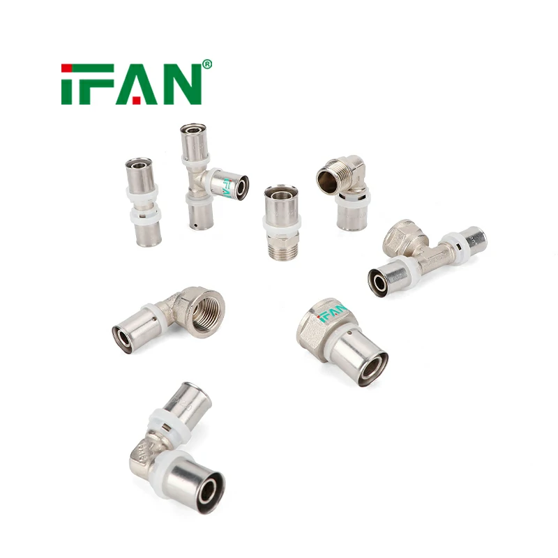 IFAN Factory OEM Brass Press Fittings high quality