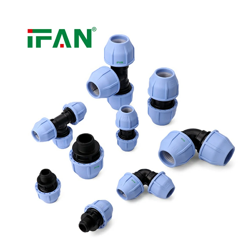 IFAN Manufacturer Prices PE Compression Fitting factory