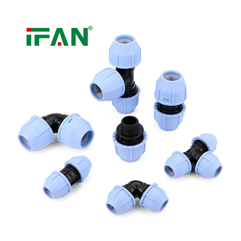 IFAN Manufacturer Prices PE Compression Fitting high quality