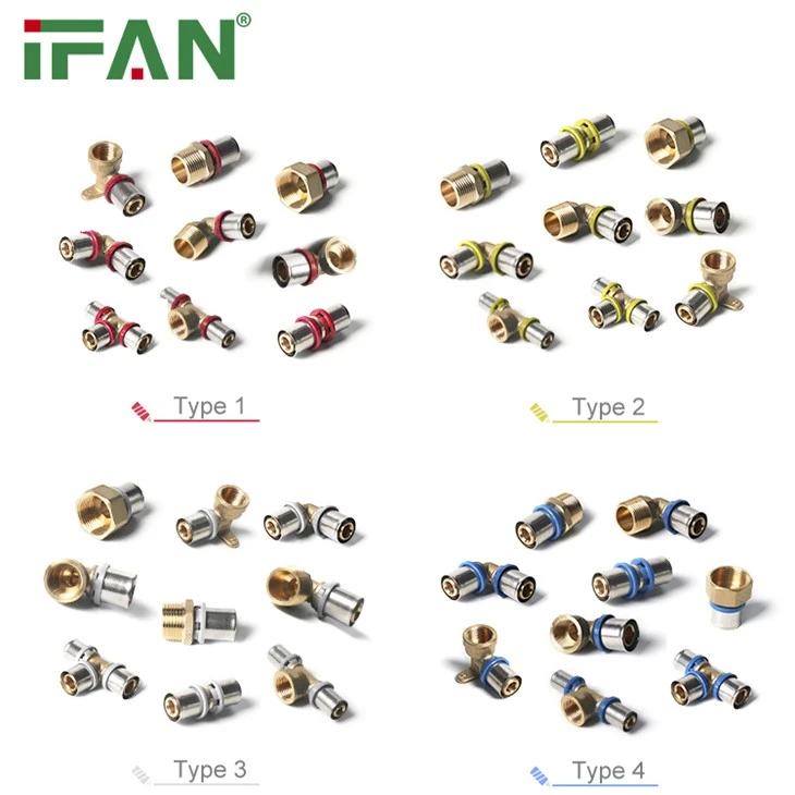 BS 7291 High-Quality Brass Press Fittings