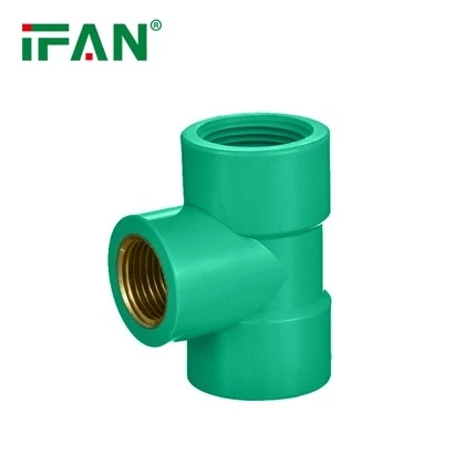 Durable UPVC Green Female Tee