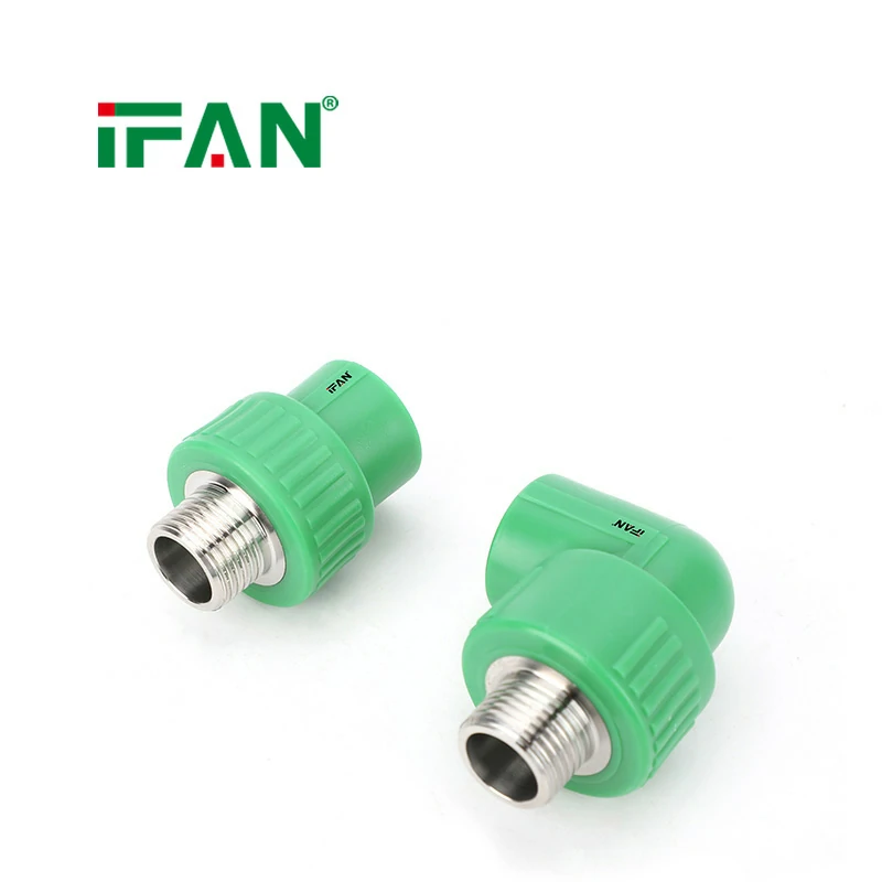Green Color Stainless Steel PPR Fitting