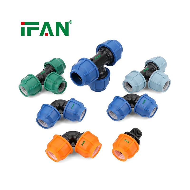 IFAN Hot Selling PP Compression Fittings