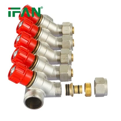 IFAN Silver Color PEX Straight Manifold
