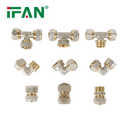PEX Compression Fittings Brass