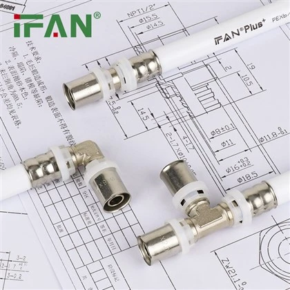 PEX Pipe Brass Press Fitting