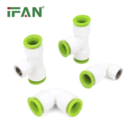 White PPR Push Fittings